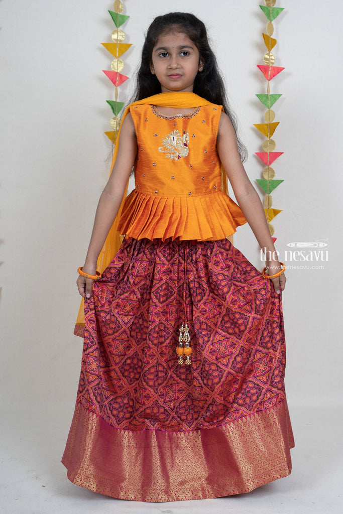 Latest Pattu Pavadai Designs For Girls 2021 || Pattu Langa Blouse Designs  || Lehenga Designs | Kids blouse designs, Girls frock design, Kids dress  patterns